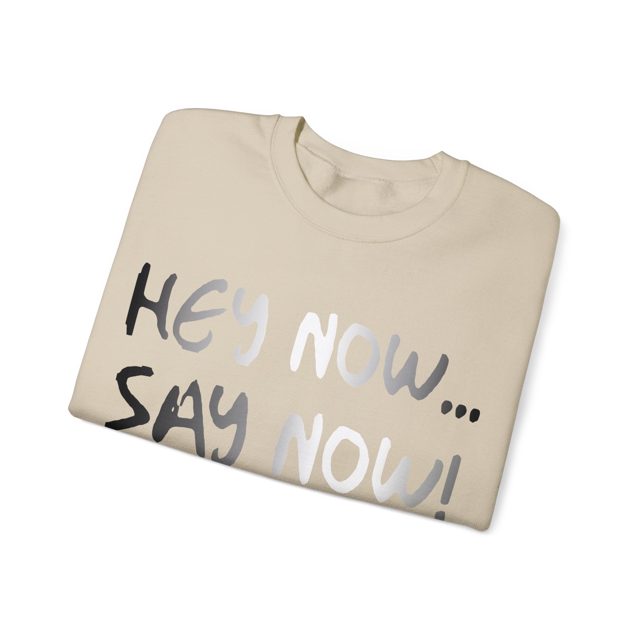 HEY NOW, SAY NOW