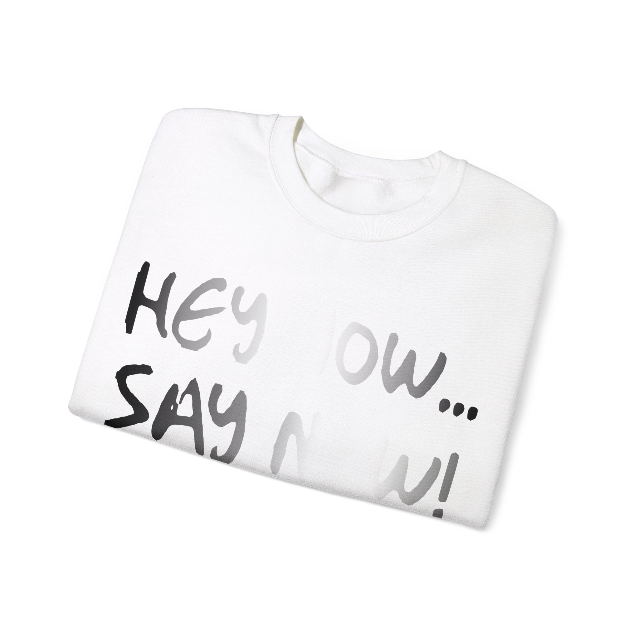 HEY NOW, SAY NOW