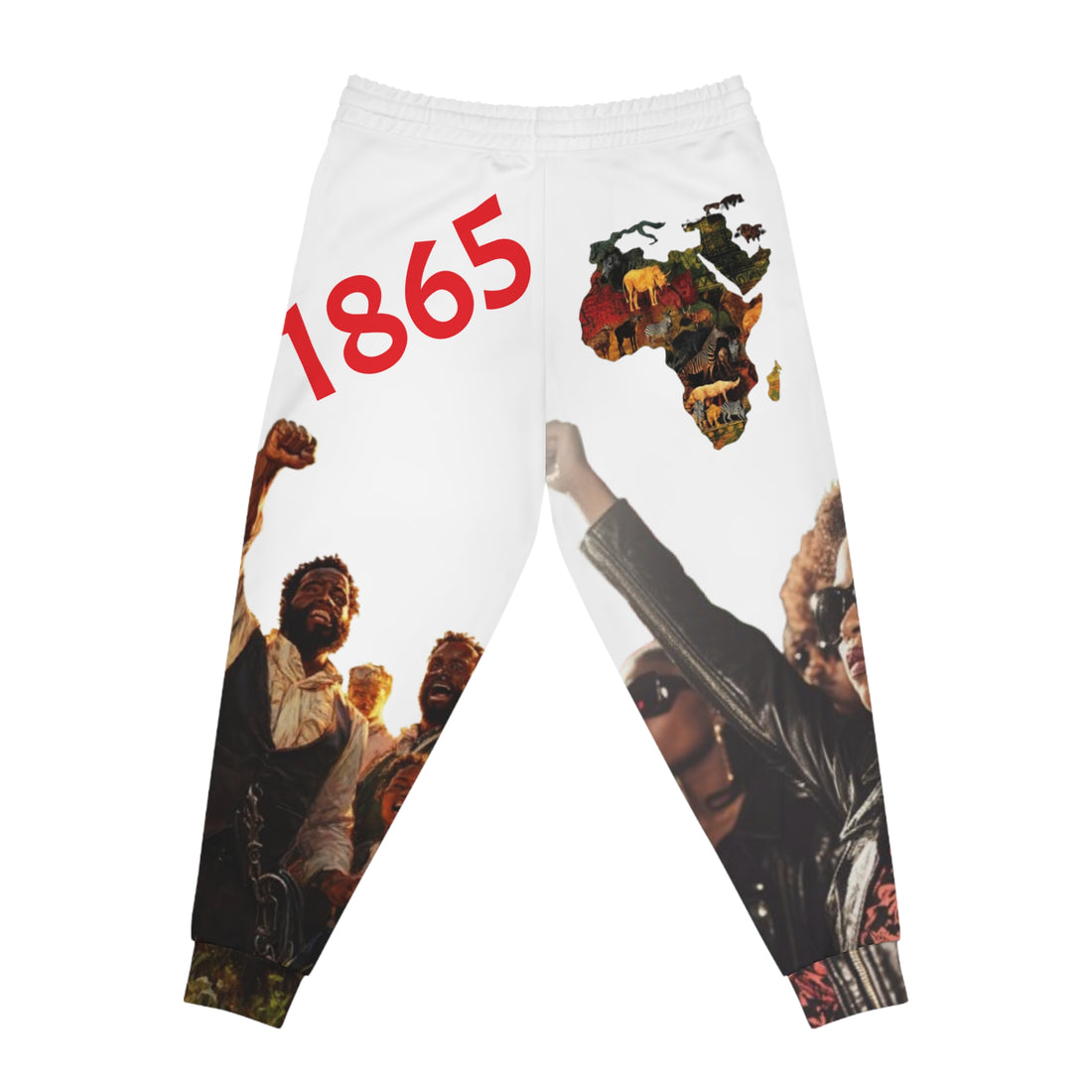 Free-Ish Athletic Joggers | Juneteenth Graphic Urban Fashion Clothing Online