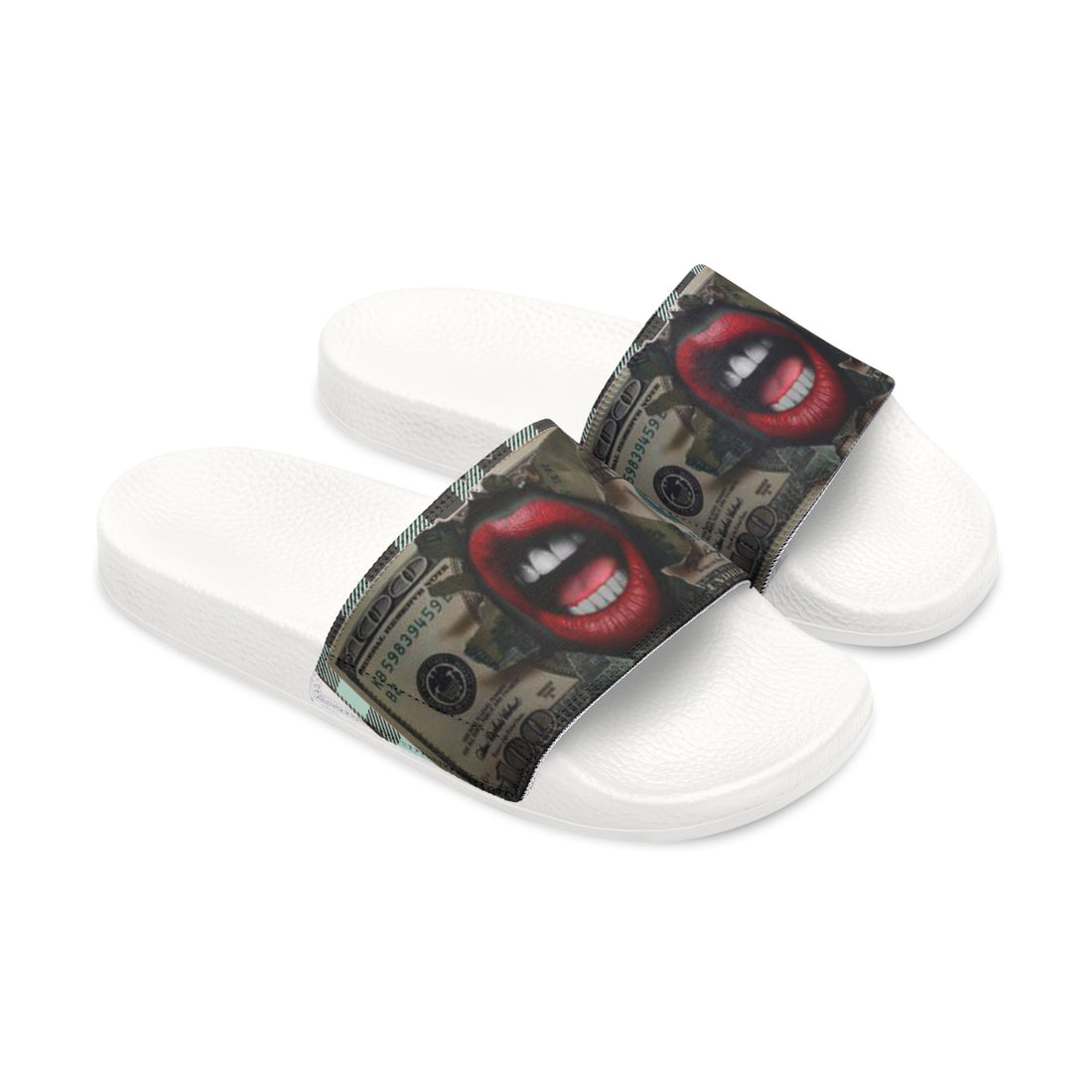 Money Talks Slides | Graphic Urban Fashion Footwear Online