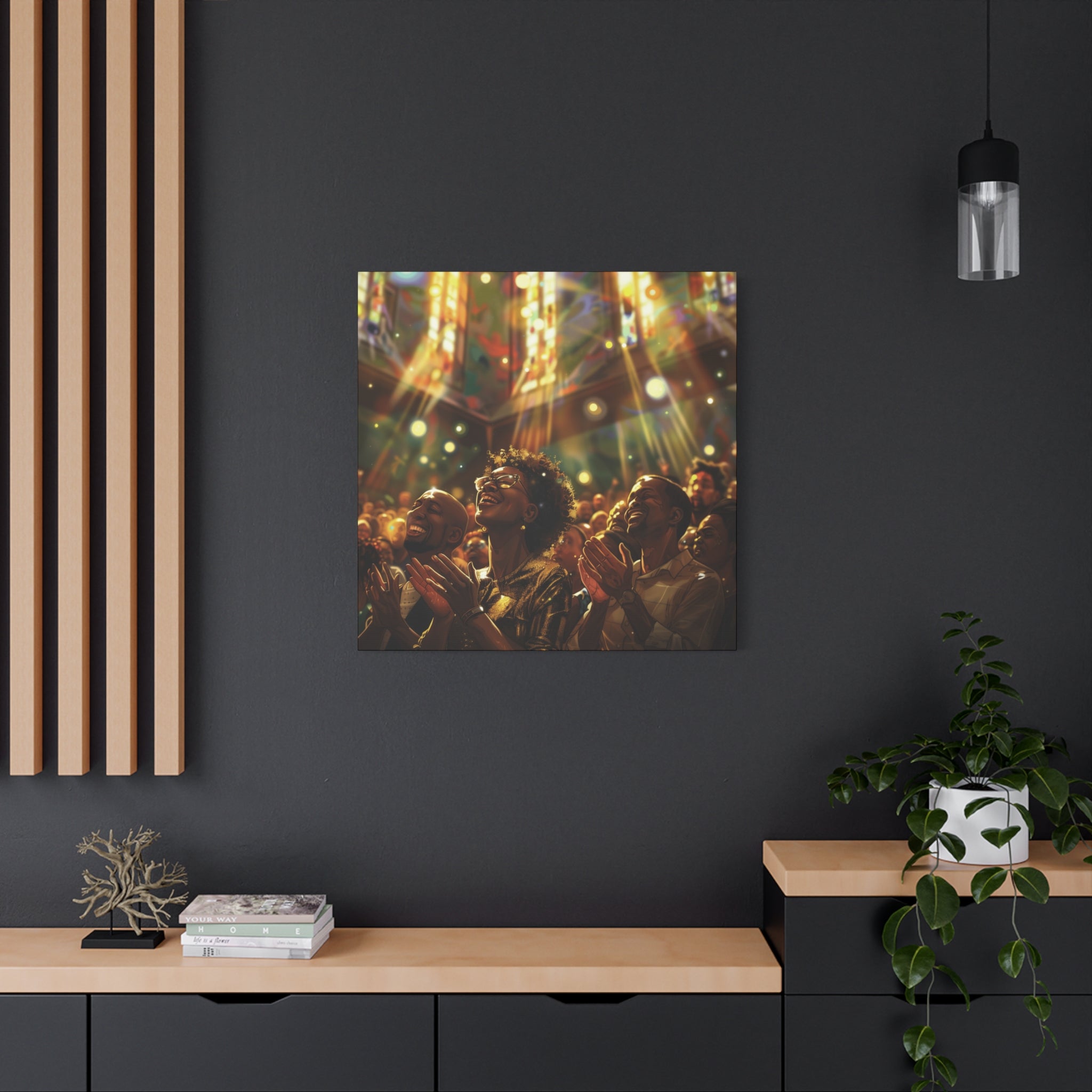WORSHIP- Matte Canvas, Stretched, 1.25"