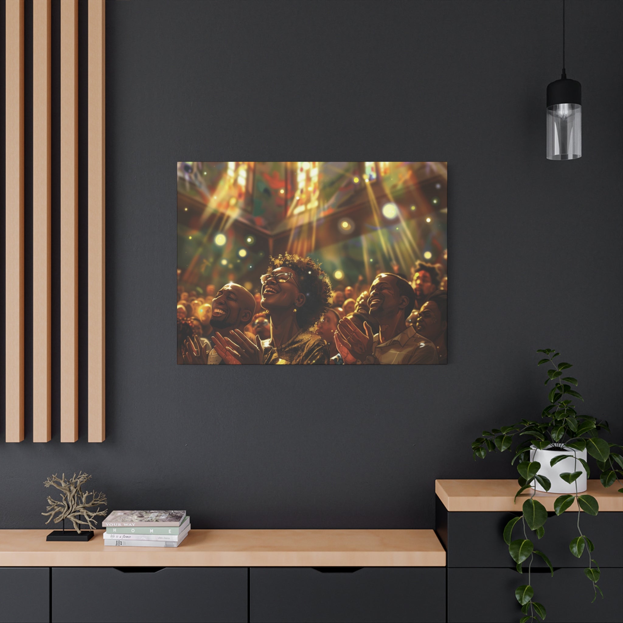 WORSHIP- Matte Canvas, Stretched, 1.25"