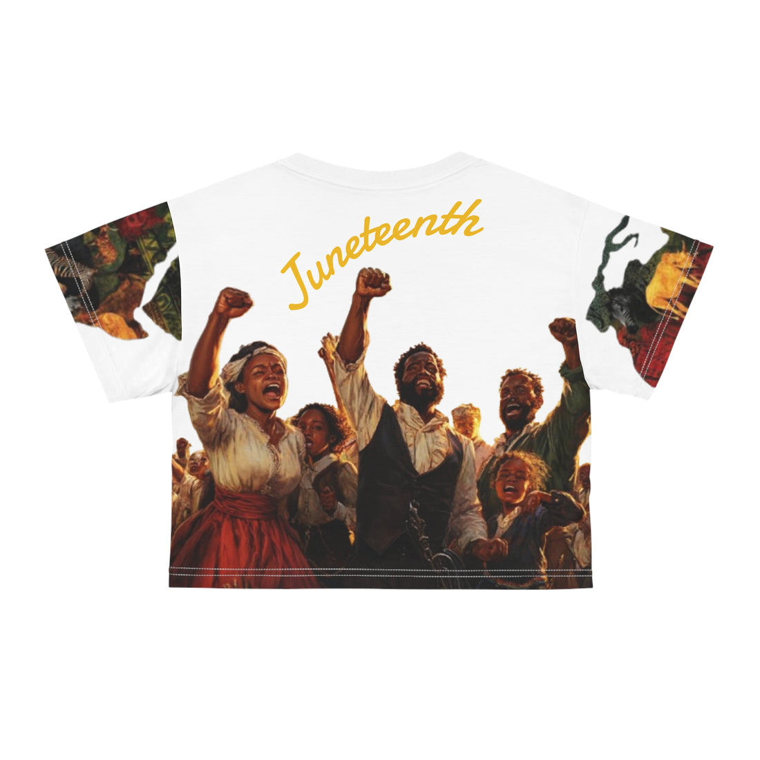 Free-Ish Crop Top | Juneteenth Graphic Urban Fashion Clothing Online