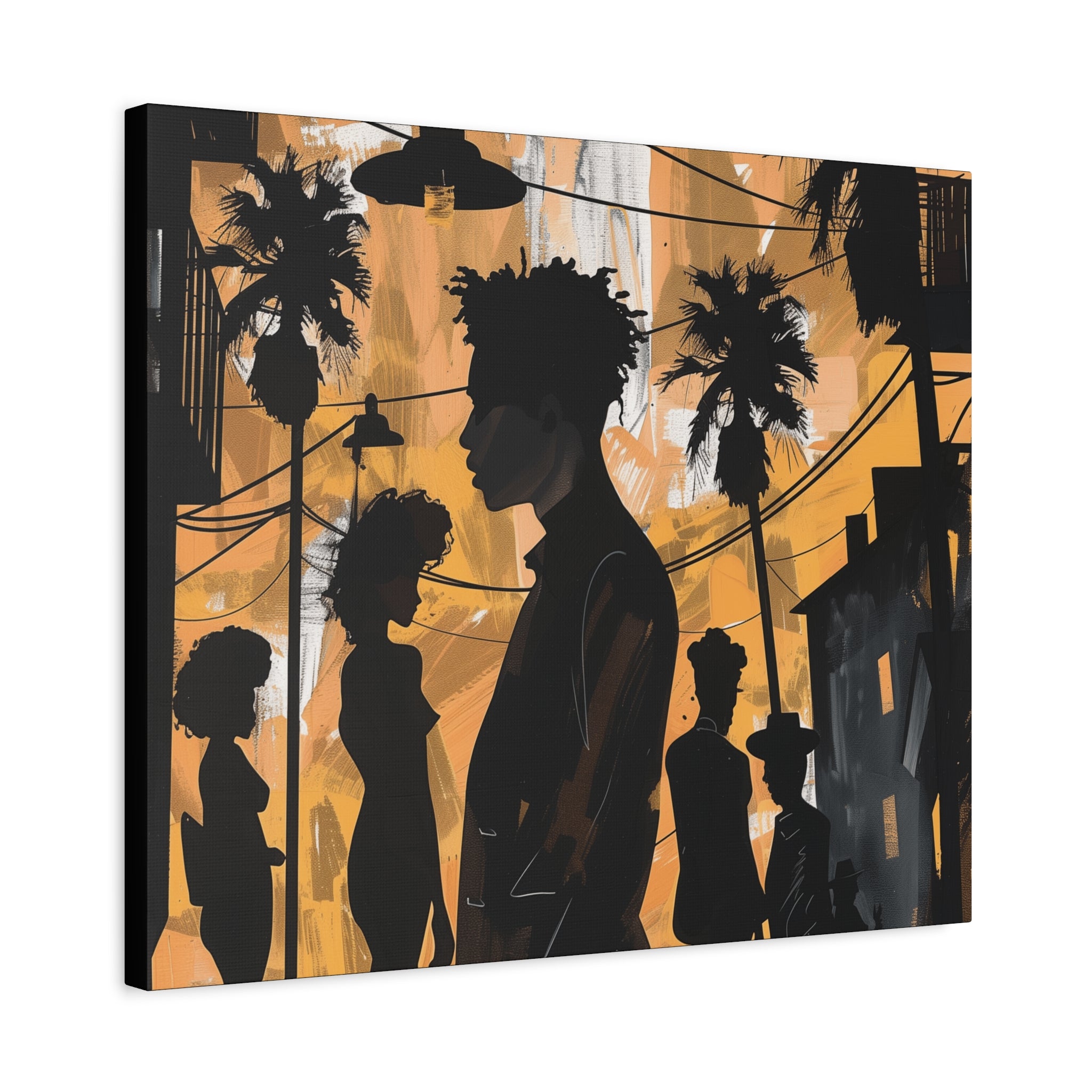PALM TREES IN THE CITY