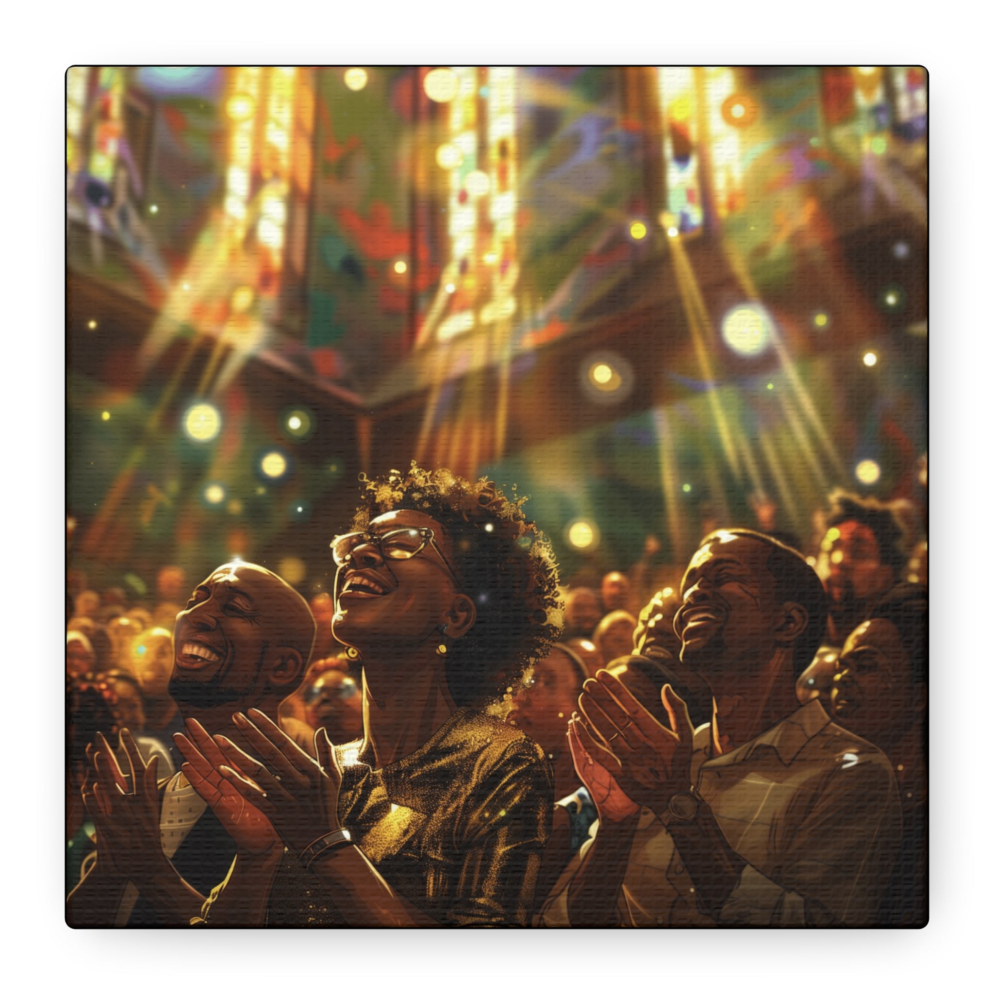 WORSHIP- Matte Canvas, Stretched, 1.25"