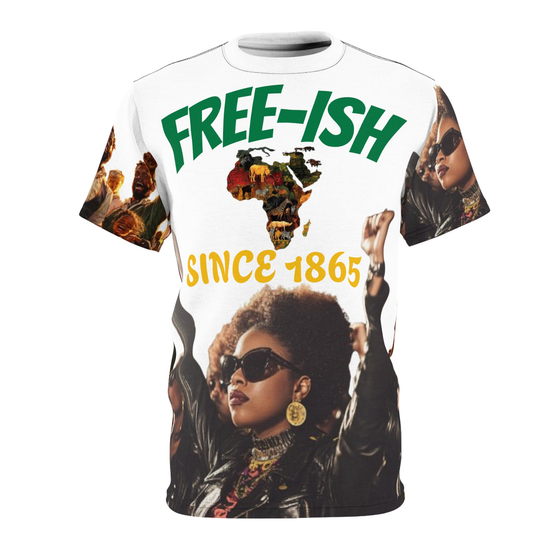 Free-Ish Graphic Streetwear Tee | Juneteenth Urban Fashion Clothing Online