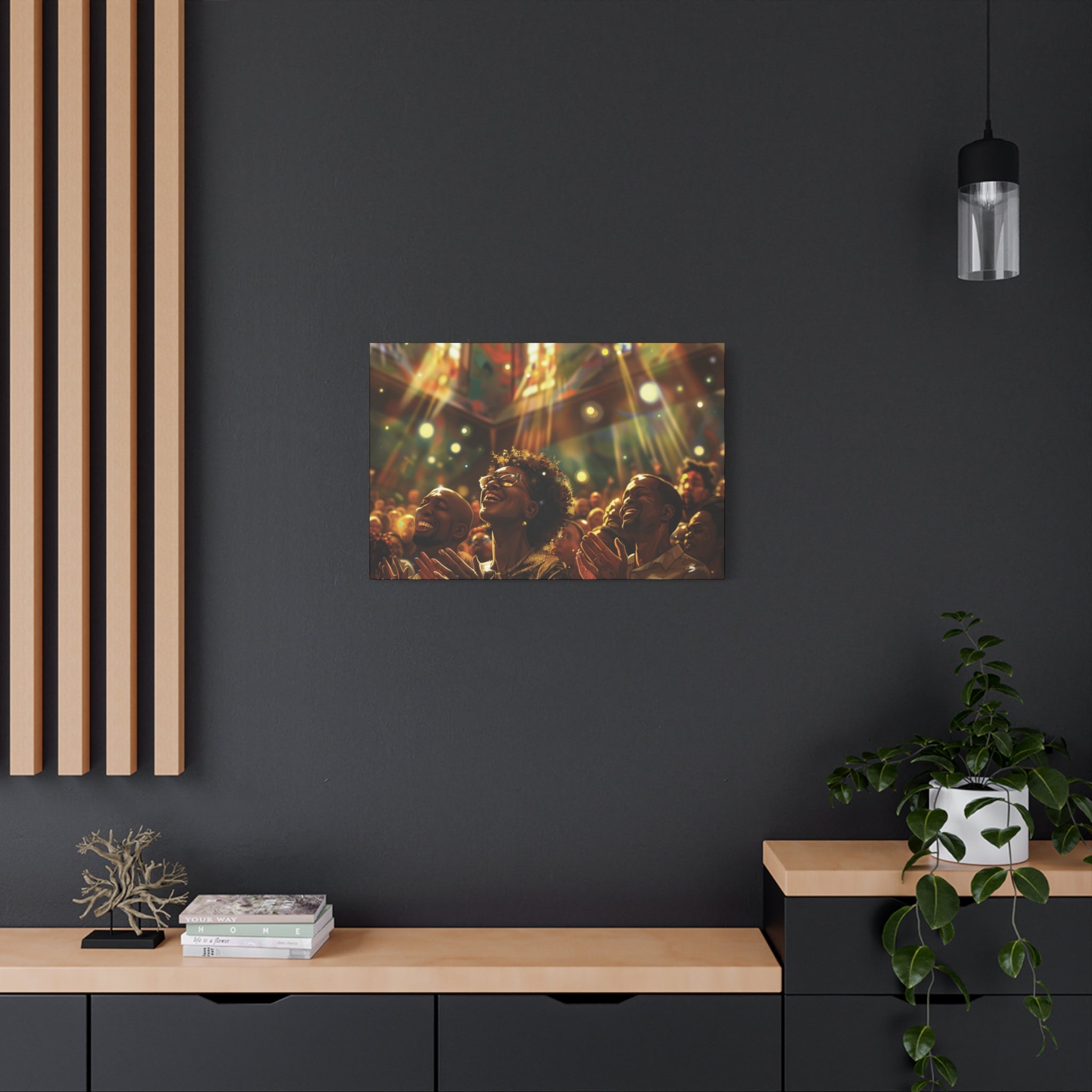 WORSHIP- Matte Canvas, Stretched, 1.25"