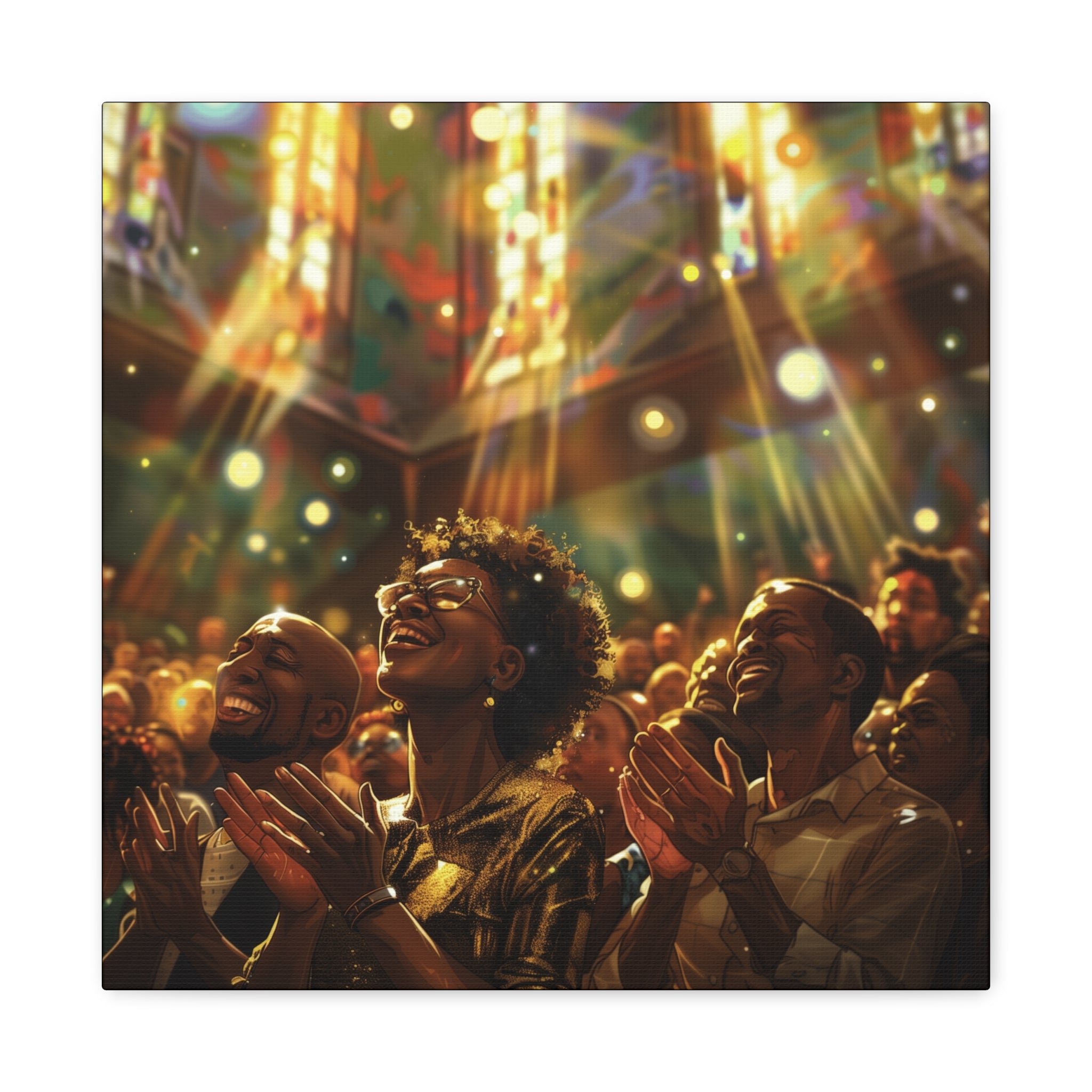 WORSHIP- Matte Canvas, Stretched, 1.25"