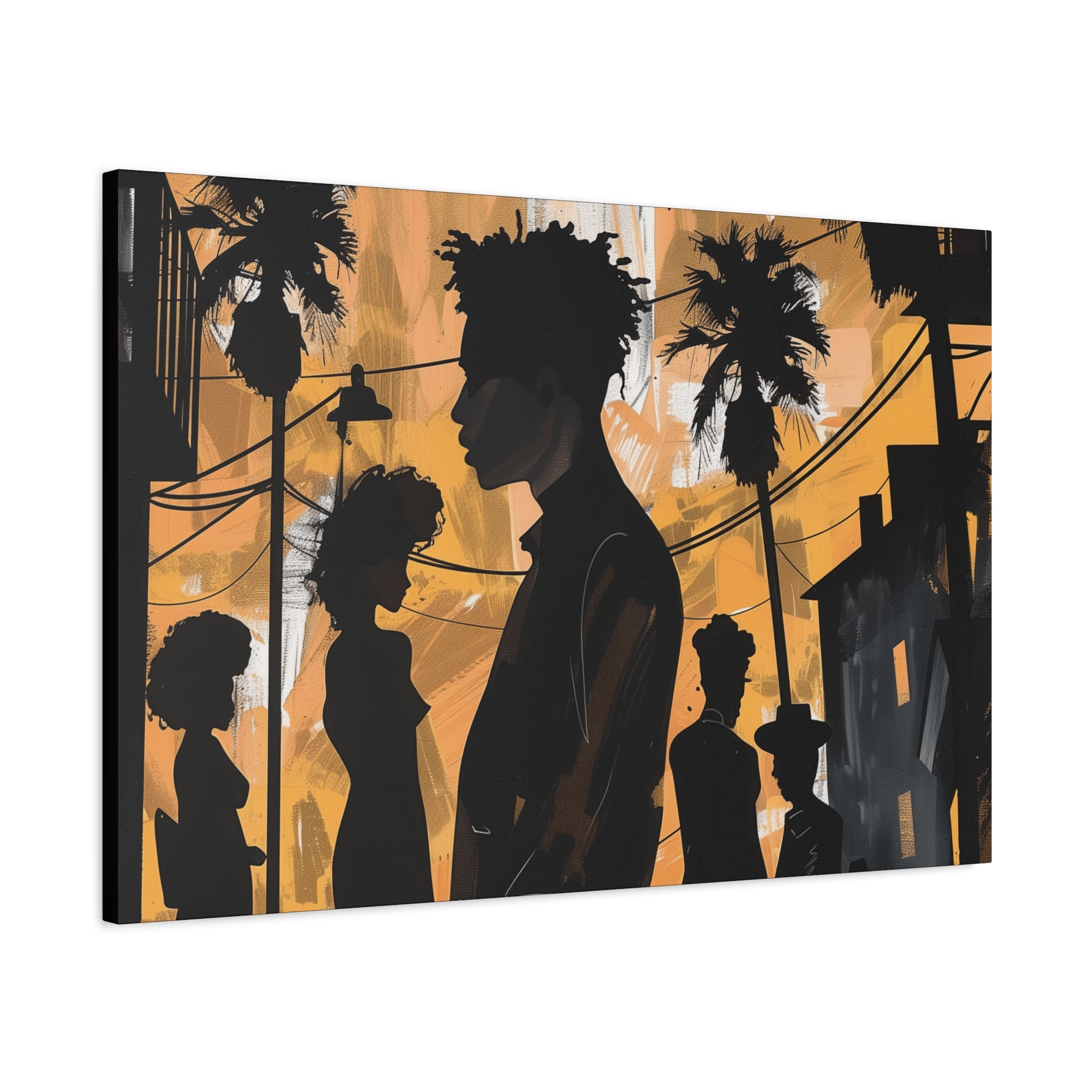 PALM TREES IN THE CITY