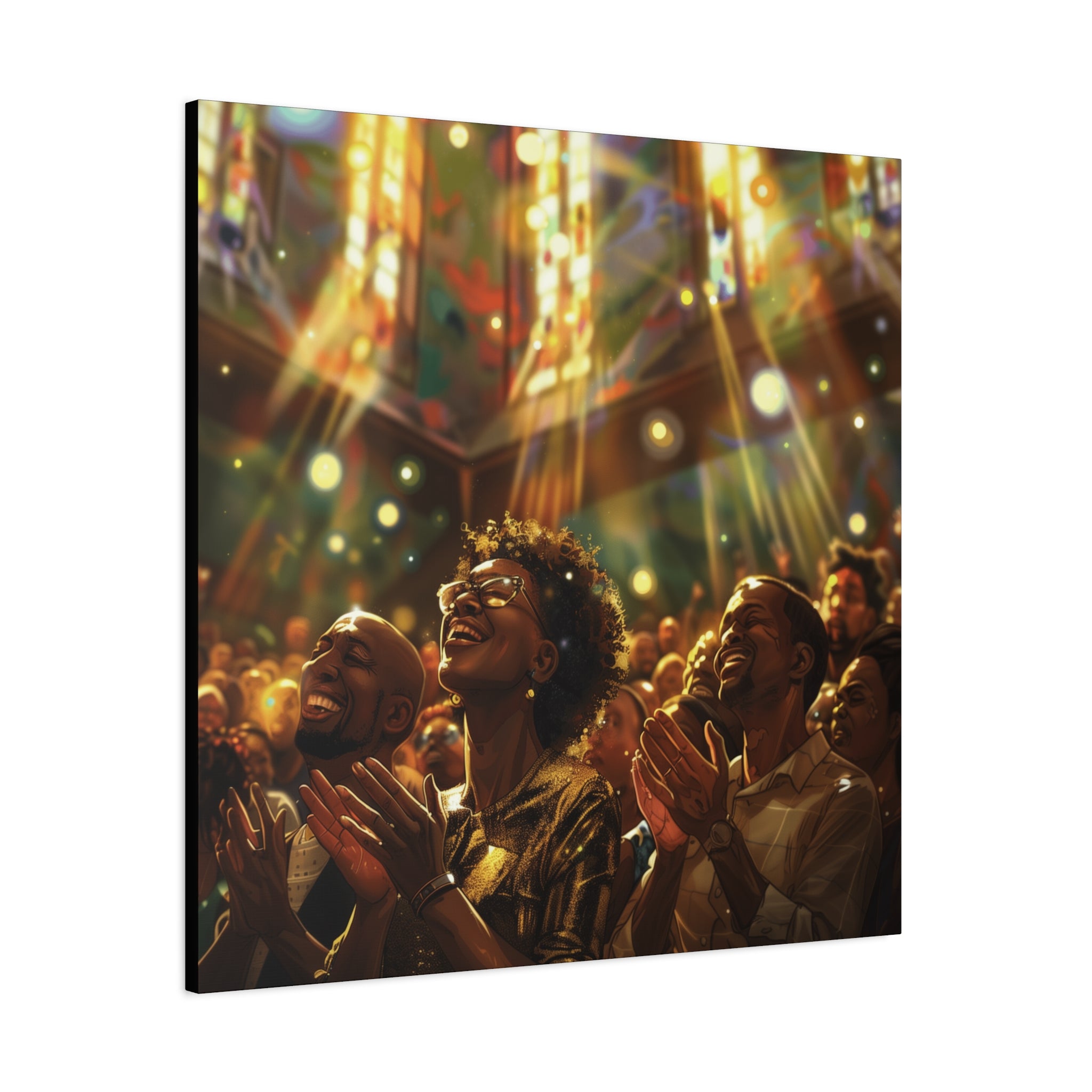WORSHIP- Matte Canvas, Stretched, 1.25"