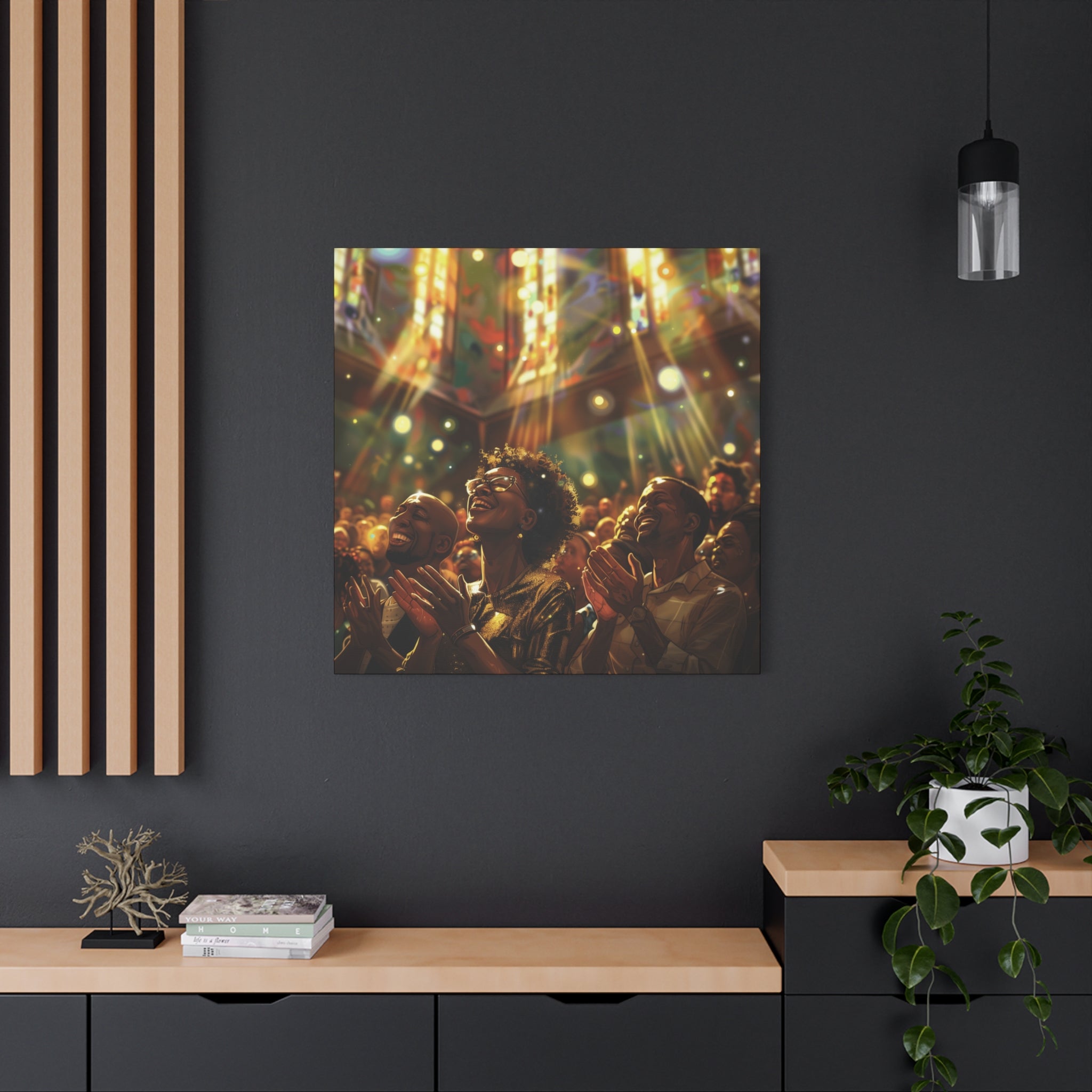 WORSHIP- Matte Canvas, Stretched, 1.25"