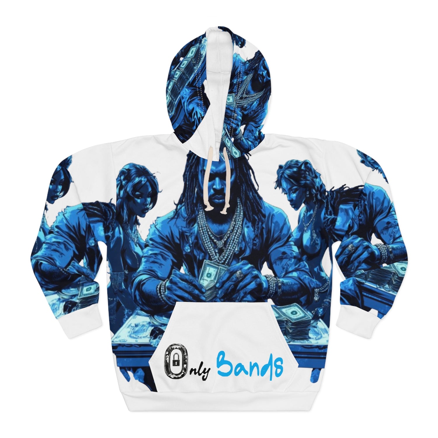 Streetwear hoodie with bold urban graphic design and modern clothing online style