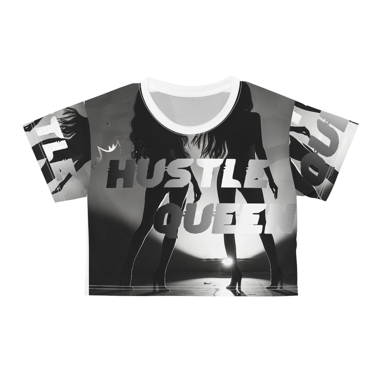 Streetwear crop tops featuring bold urban graphic designs and modern clothing online style