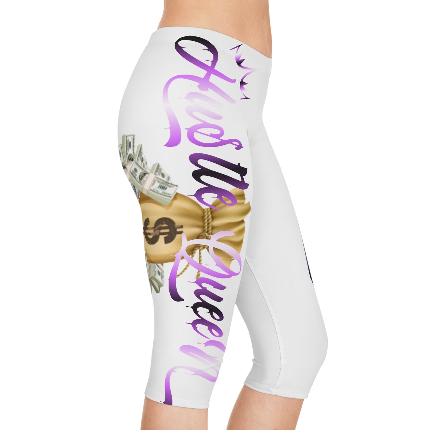 Streetwear leggings with bold urban graphic design and modern clothing online style