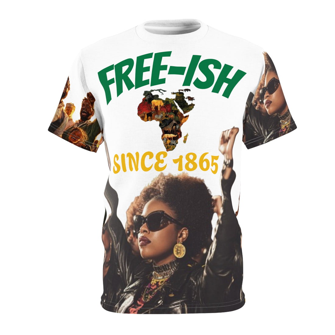 Free-Ish Graphic Streetwear Tee | Juneteenth Urban Fashion Clothing Online