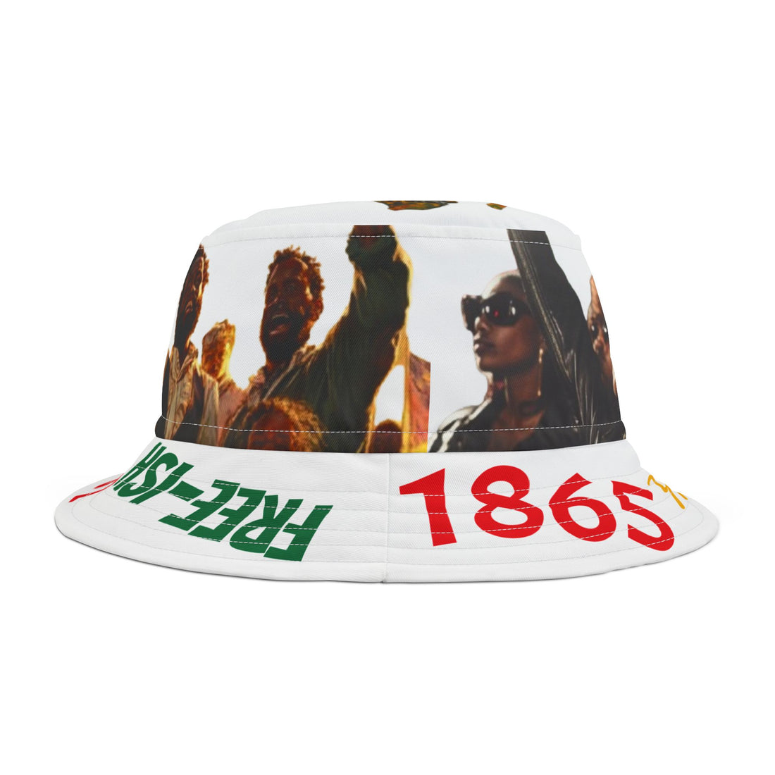 FREE-ISH Bucket Hat | Juneteenth Graphic Urban Fashion Clothing Online